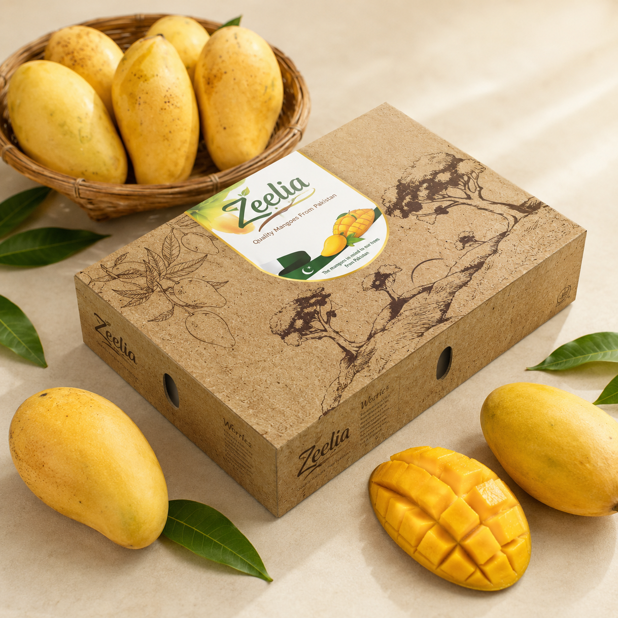 White (Nawab-Puri) Chaunsa Mango